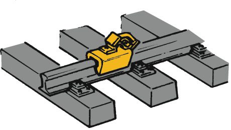 ROCO 40004 - Stop blocks/brake shoes H0
