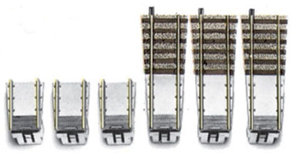 FLEISCHMANN 6153 - Extension set for the PROFI-track turntable 6152