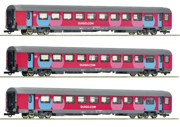 ROCO 6200025 - 3-piece set: Corail coach, SNCF