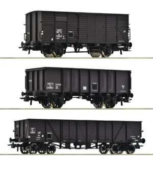 ROCO 76004 - 3 piece set: Goods wagons, SNCF