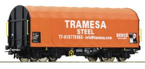 ROCO 76439 - Sliding tarpaulin wagon, Tramesa