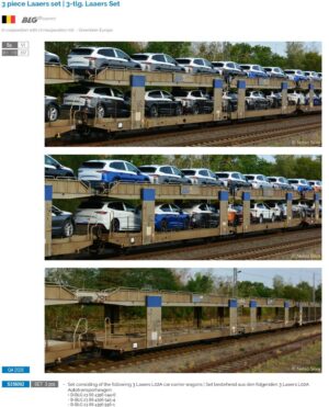 SUDEXPRESS S356002 3 Piece Laaers set BLG