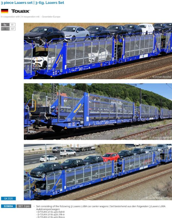 SUDEXPRESS S356005 3 Piece Laaers set ERMEWA