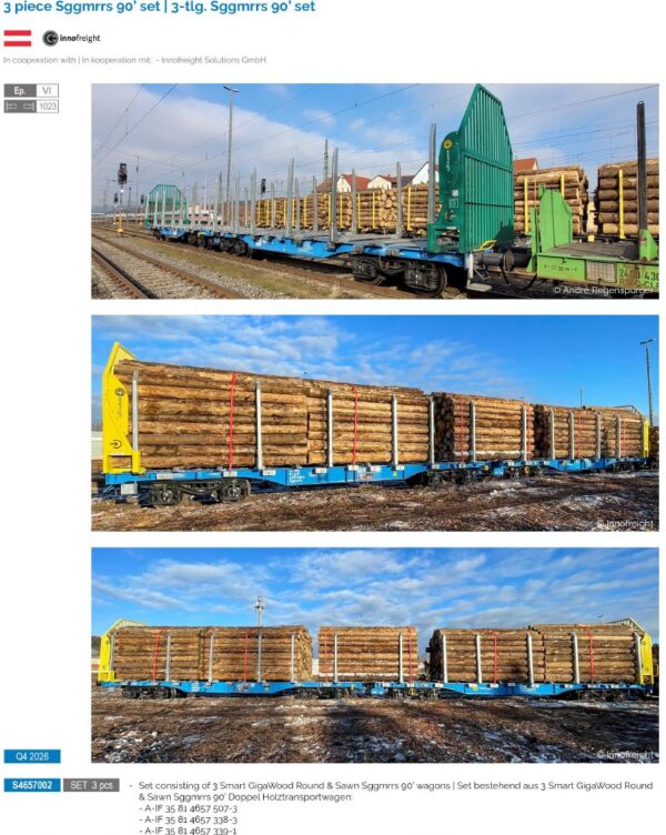 SUDEXPRESS S4657002 3 Piece Sggmrrs 90‘ set INNOFREIGHT