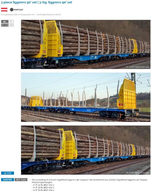 SUDEXPRESS S4657006 3 Piece Sggmrrs 90‘ set INNOFREIGHT