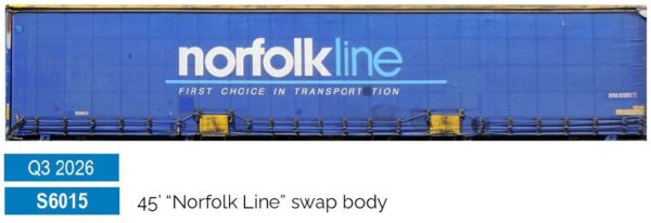 SUDEXPRESS S6015 - 45‘ Swap body