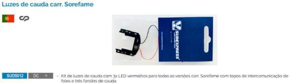 SUDEXPRESS SUD5012 - Tail lights Sorefame