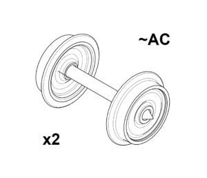 SUDEXPRESS SUD2061 - AC Wheelset