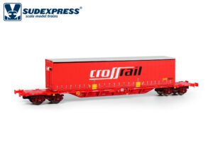 SUDEXPRESS SUTK04617 Sgnss 60‘ Container Wagon TAKARGO