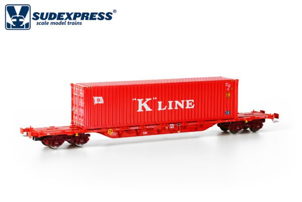 SUDEXPRESS SUTK01717 Sgnss 60‘ Container Wagon TAKARGO