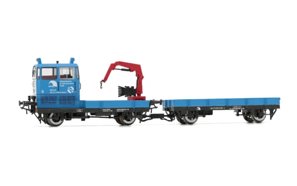 ELECTROTREN HE2009 - RENFE, maintenance vehicle KLV 53, "MIT", blue livery, ep. V