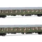 ELECTROTREN HE4036 - RENFE, 2-unit pack BBL-8100 couchette coaches, olive green, ep. IV