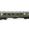 ELECTROTREN HE4037 - RENFE, 2-unit set of 5000 coaches, consisting of 1 x BBD4 baggage + 1 x AAR bar, with old bellows, in olive green livery, ep. IV
