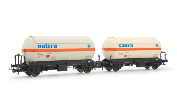 he6070 ELECTROTREN HE6070 - RENFE, 2-unit set of 2-axle gas tank wagons Zgkk, “Saltra”, ep. IV