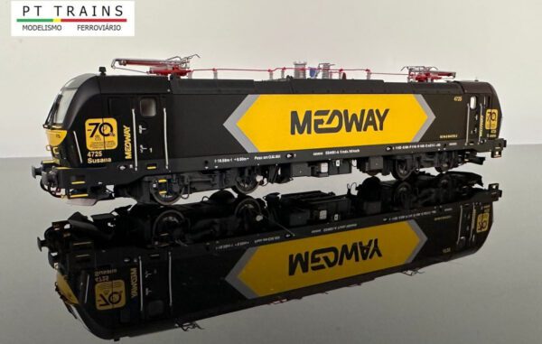 PT TRAINS 547250S Locomotive Siemens 4725 MEDWAY “Susana” -70% CO2