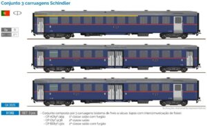 SUDEXPRESS S1302 CP Schindler coach set