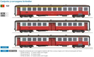 SUDEXPRESS S1304 CP Schindler coach set