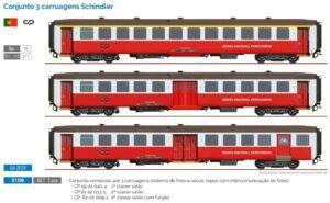 SUDEXPRESS S1306 CP Schindler coach set