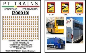 PT TRAINS 200010 Waterslide decals