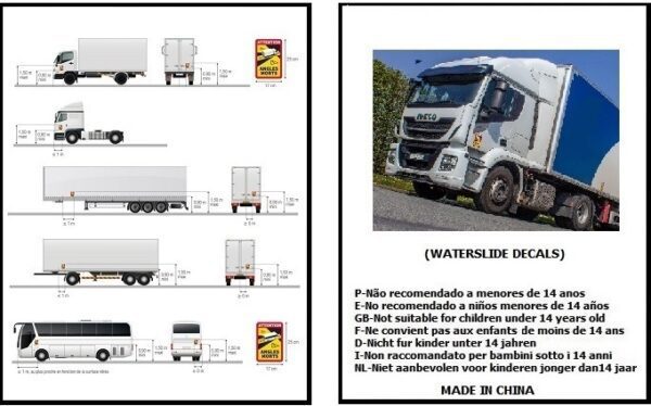 PT TRAINS 200010 Waterslide decals
