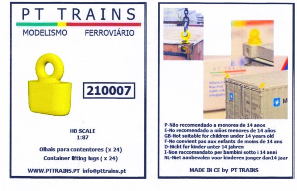 PT TRAINS 210007 Container lifting lugs