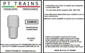 PT TRAINS 210010.3 Pins for PT Trains containers