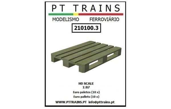 PT TRAINS 210100.3 Euro Pallets