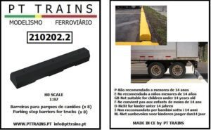 PT TRAINS 210202.2 Parking stop barriers for trucks