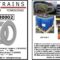 PT TRAINS 230002 Adhesive cargo straps