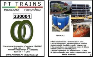 PT TRAINS 230004 Adhesive cargo straps