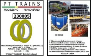 PT TRAINS 230005 Adhesive cargo straps