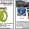 PT TRAINS 230005 Adhesive cargo straps