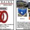 PT TRAINS 230006 Adhesive cargo straps