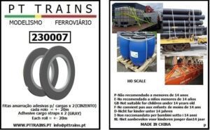 PT TRAINS 230007 Adhesive cargo straps