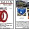 PT TRAINS 230010 Adhesive cargo straps