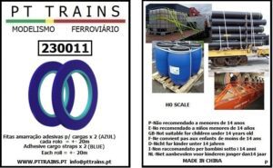PT TRAINS 230011 Adhesive cargo straps