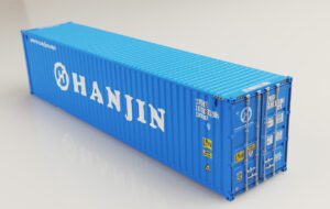 PT TRAINS 840043.1  Container 40´ HC HANJIN