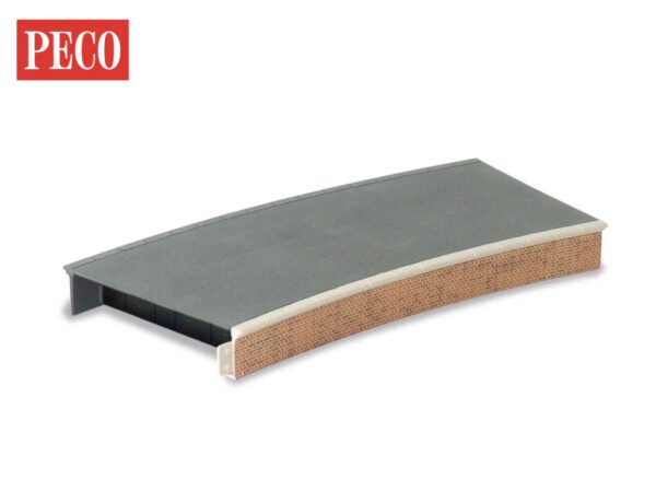 PECO ST-292 Platform Curved, Brick