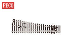 PECO SL-91 Turnout, Small Radius, Right Hand