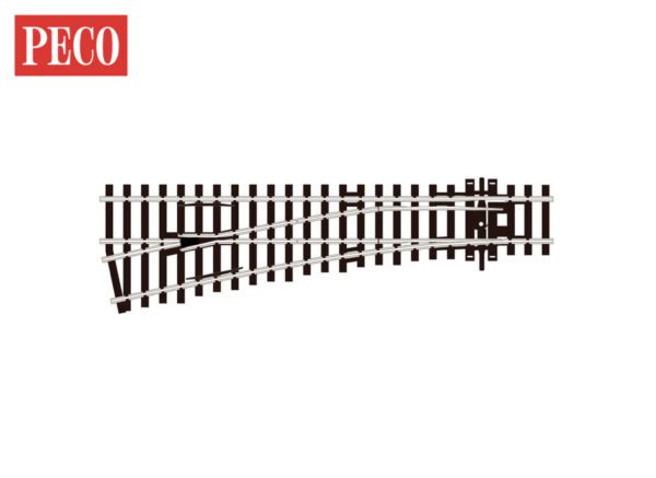 PECO SL-92 Turnout, Small Radius, Left Hand