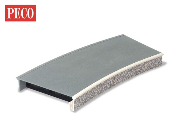 PECO ST-293 Platform Curved, Stone