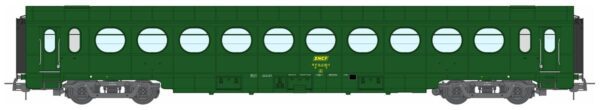 REE VB-478 - Lightweight Car STATE, B10 No. 50 87 20-47 810-8, green 301