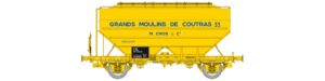 REE WB-733 - Grain wagon “GRANDS MOULINS DE COUTRAS”, yellow