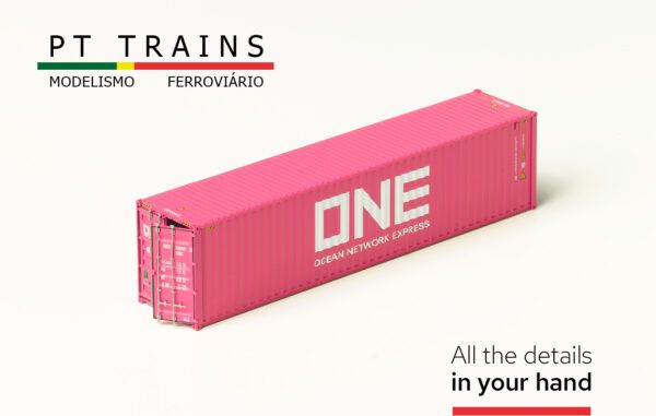 PT TRAINS 840030.2  Container 40´ HC ONE