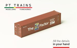PT TRAINS 840050.1  Container 40´ HC ZIM