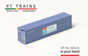 PT TRAINS 840401  Container 40´ HC TRANS EURASIA