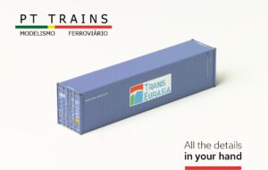 PT TRAINS 840401.1  Container 40´ HC TRANS EURASIA
