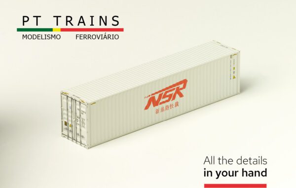 PT TRAINS 840404  Container 40´ HC NSR