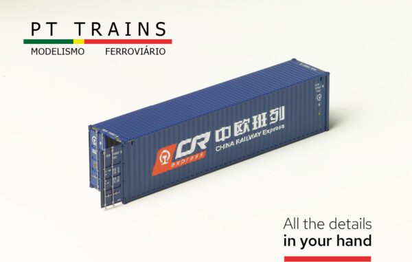 PT TRAINS 840405.2  Container 40´ HC CHINA RAILWAYS