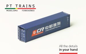 PT TRAINS 840405.3  Container 40´ HC CHINA RAILWAYS